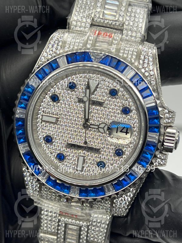 Товар Rolex Submariner 40mm Diamond Blue Steel Фото 3 - Rolex Submariner 40mm Diamond Blue Steel