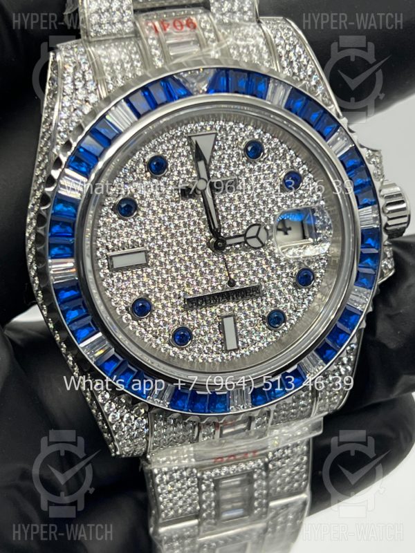 Товар Rolex Submariner 40mm Diamond Blue Steel Фото 6 - Rolex Submariner 40mm Diamond Blue Steel