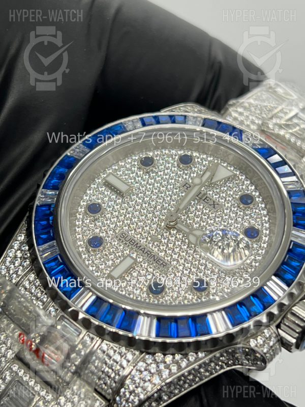 Товар Rolex Submariner 40mm Diamond Blue Steel Фото 7 - Rolex Submariner 40mm Diamond Blue Steel
