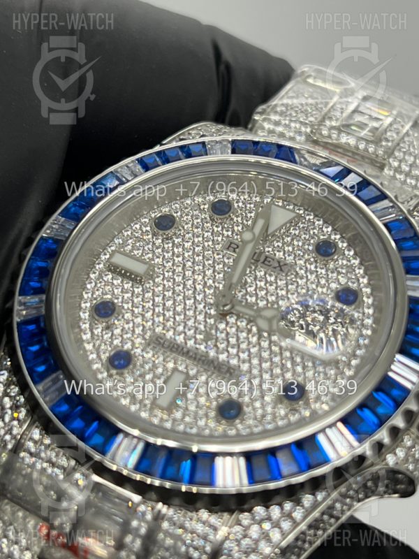 Товар Rolex Submariner 40mm Diamond Blue Steel Фото 9 - Rolex Submariner 40mm Diamond Blue Steel