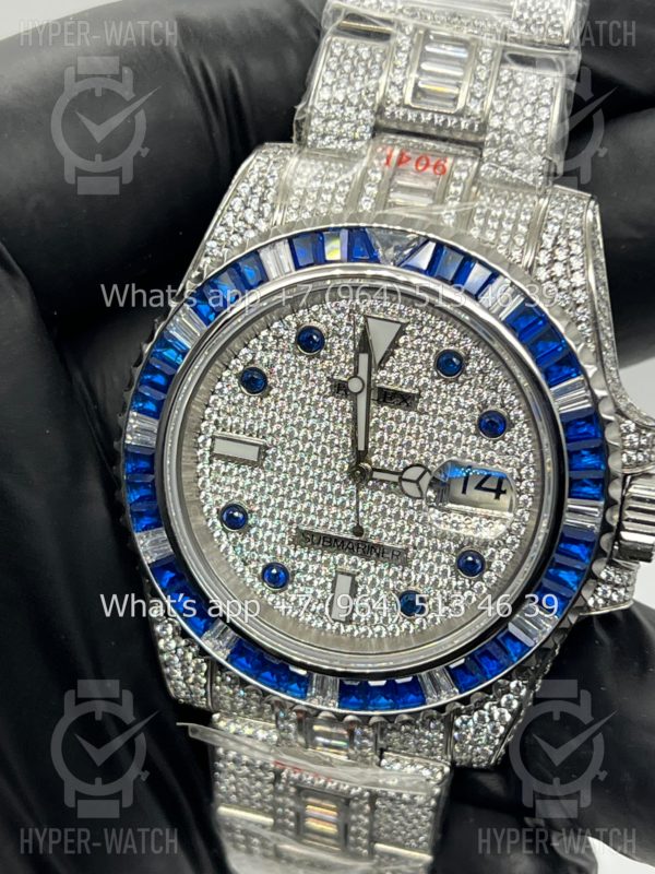 Товар Rolex Submariner 40mm Diamond Blue Steel Фото 13 - Rolex Submariner 40mm Diamond Blue Steel