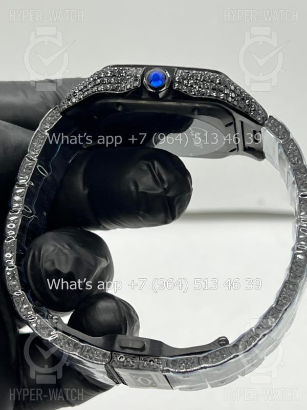 Товар Cartier Santos de Cartier 40mm Diamond Black Фото 17 - Cartier Santos de Cartier 40mm Diamond Black