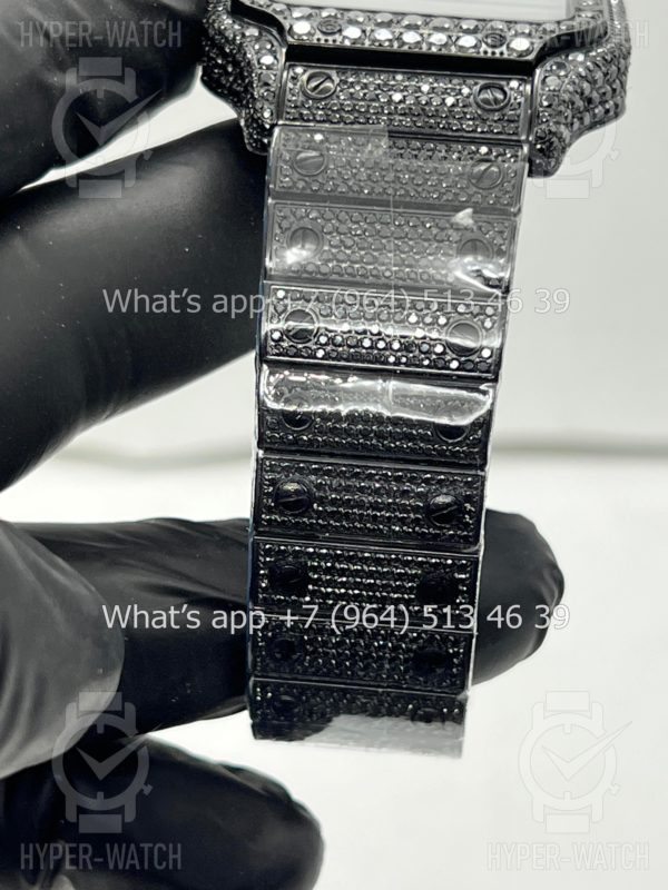 Товар Cartier Santos de Cartier 40mm Diamond Black Фото 19 - Cartier Santos de Cartier 40mm Diamond Black