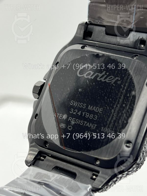 Товар Cartier Santos de Cartier 40mm Diamond Black Фото 24 - Cartier Santos de Cartier 40mm Diamond Black