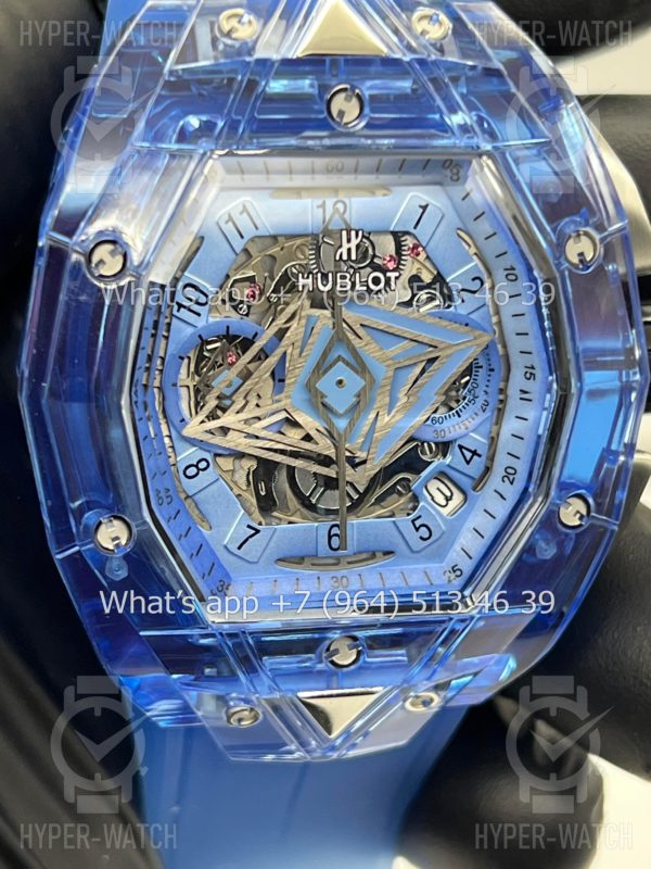 Товар Hublot Spirit of Big Bang Sang Bleu 42mm Art 8507 Фото 4 - Hublot Spirit of Big Bang Sang Bleu 42mm Art 8507