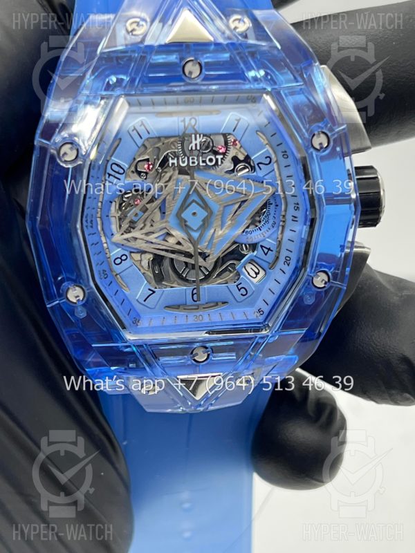 Товар Hublot Spirit of Big Bang Sang Bleu 42mm Art 8507 Фото 10 - Hublot Spirit of Big Bang Sang Bleu 42mm Art 8507