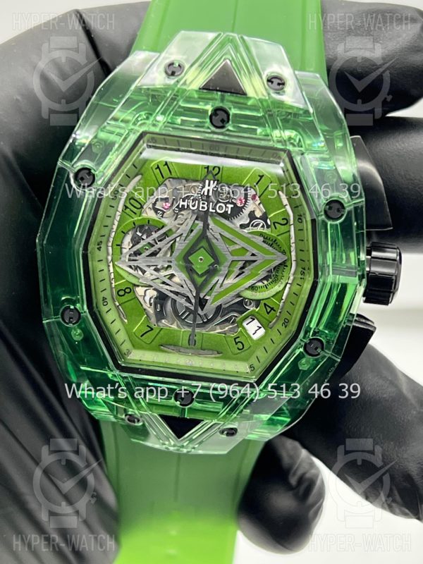 Фото 2 - Hublot Spirit of Big Bang Sang Bleu 42mm Art 8508
