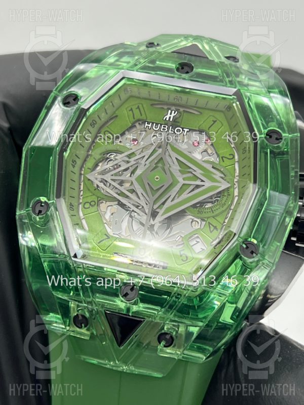 Фото 7 - Hublot Spirit of Big Bang Sang Bleu 42mm Art 8508