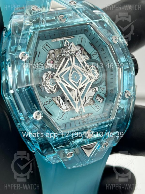 Товар Hublot Spirit of Big Bang Sang Bleu 42mm Art 8470 Фото 6 - Hublot Spirit of Big Bang Sang Bleu 42mm Art 8470