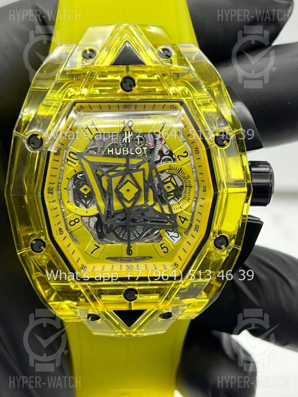 Фото 2 - Hublot Spirit of Big Bang Sang Bleu 42mm Art 8471