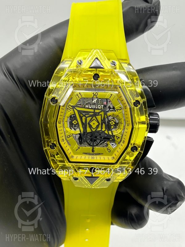 Фото 8 - Hublot Spirit of Big Bang Sang Bleu 42mm Art 8471