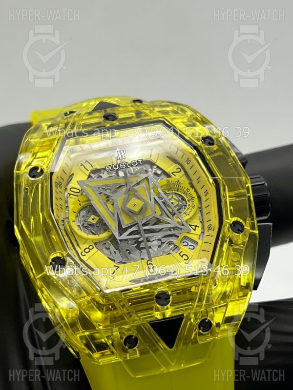 Фото 9 - Hublot Spirit of Big Bang Sang Bleu 42mm Art 8471