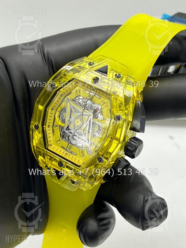 Фото 13 - Hublot Spirit of Big Bang Sang Bleu 42mm Art 8471