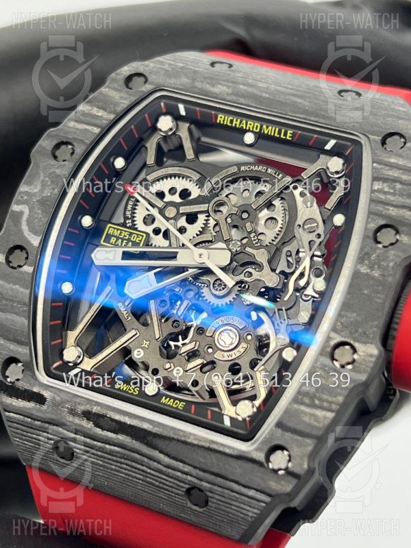 Товар Richard Mille RM 035-02 Rafa Carbon Black Red V2 Art 8765 Фото 9 - Richard Mille RM 035-02 Rafa Carbon Black Red V2 Art 8765