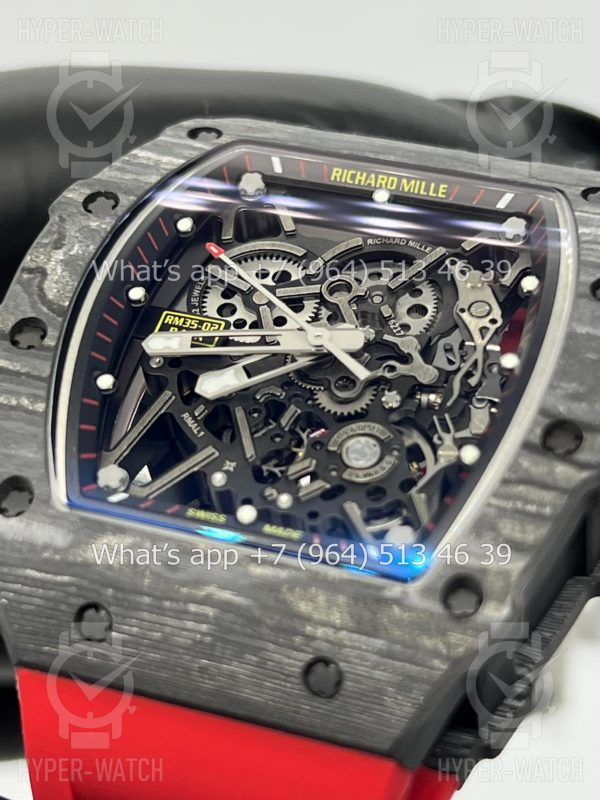 Товар Richard Mille RM 035-02 Rafa Carbon Black Red V2 Art 8765 Фото 10 - Richard Mille RM 035-02 Rafa Carbon Black Red V2 Art 8765