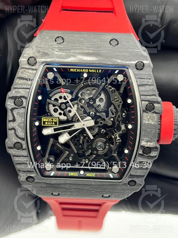 Товар Richard Mille RM 035-02 Rafa Carbon Black Red V2 Art 8765 Фото 11 - Richard Mille RM 035-02 Rafa Carbon Black Red V2 Art 8765