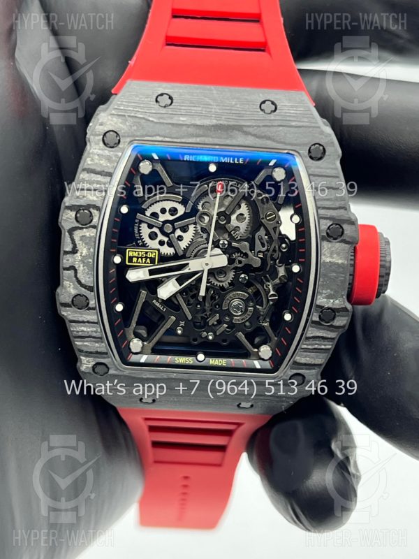 Товар Richard Mille RM 035-02 Rafa Carbon Black Red V2 Art 8765 Фото 12 - Richard Mille RM 035-02 Rafa Carbon Black Red V2 Art 8765