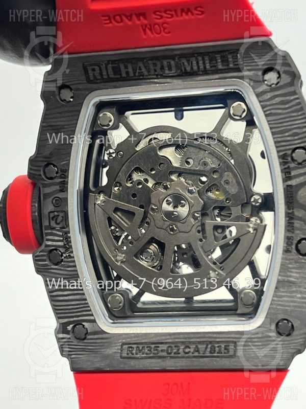 Товар Richard Mille RM 035-02 Rafa Carbon Black Red V2 Art 8765 Фото 20 - Richard Mille RM 035-02 Rafa Carbon Black Red V2 Art 8765