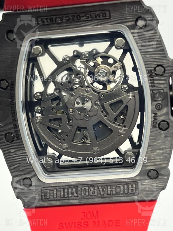 Товар Richard Mille RM 035-02 Rafa Carbon Black Red V2 Art 8765 Фото 21 - Richard Mille RM 035-02 Rafa Carbon Black Red V2 Art 8765