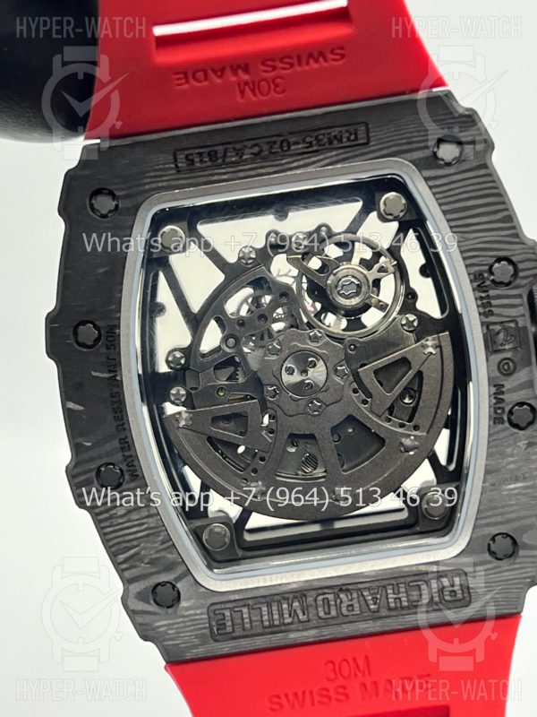 Товар Richard Mille RM 035-02 Rafa Carbon Black Red V2 Art 8765 Фото 22 - Richard Mille RM 035-02 Rafa Carbon Black Red V2 Art 8765