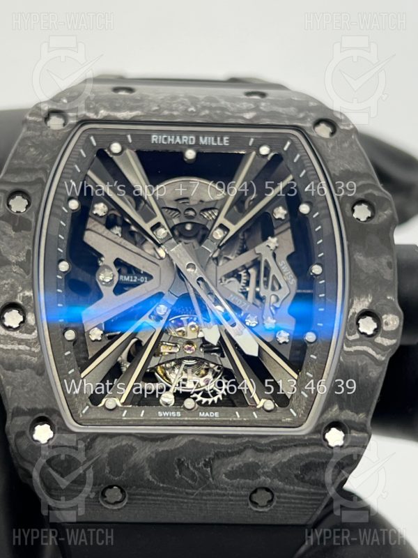 Фото 13 - Richard Mille RM 12-01 Tourbillon Black Carbon