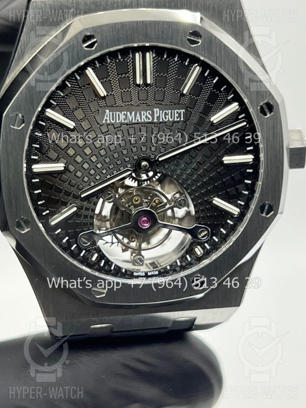 Товар Audemars Piguet Royal Oak Tourbillon 41mm 26522BC.OO.1220BC.01 Black Steel Фото 2 - Audemars Piguet Royal Oak Tourbillon 41mm 26522BC.OO.1220BC.01 Black Steel