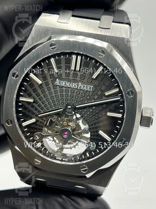 Товар Audemars Piguet Royal Oak Tourbillon 41mm 26522BC.OO.1220BC.01 Black Steel Фото 3 - Audemars Piguet Royal Oak Tourbillon 41mm 26522BC.OO.1220BC.01 Black Steel