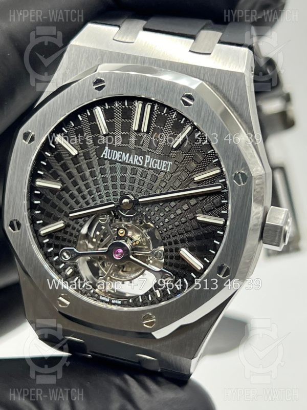 Товар Audemars Piguet Royal Oak Tourbillon 41mm 26522BC.OO.1220BC.01 Black Steel Фото 4 - Audemars Piguet Royal Oak Tourbillon 41mm 26522BC.OO.1220BC.01 Black Steel