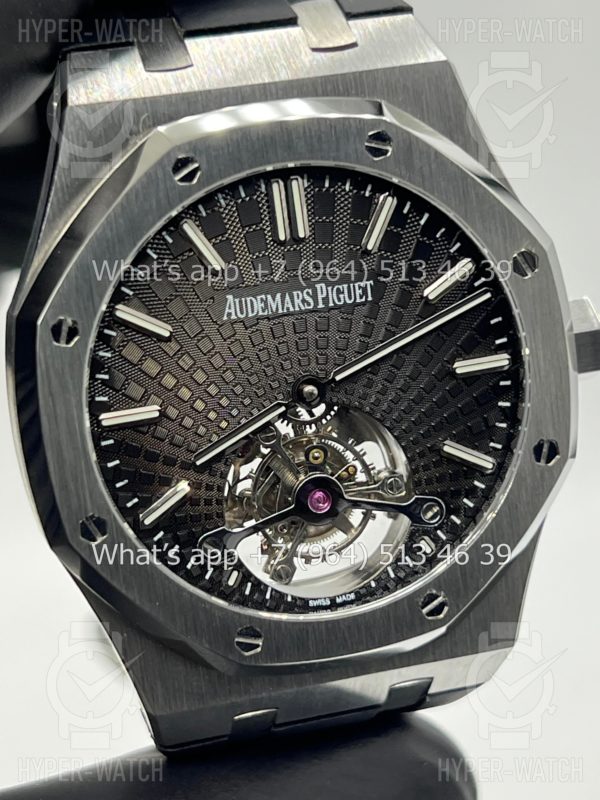 Товар Audemars Piguet Royal Oak Tourbillon 41mm 26522BC.OO.1220BC.01 Black Steel Фото 6 - Audemars Piguet Royal Oak Tourbillon 41mm 26522BC.OO.1220BC.01 Black Steel