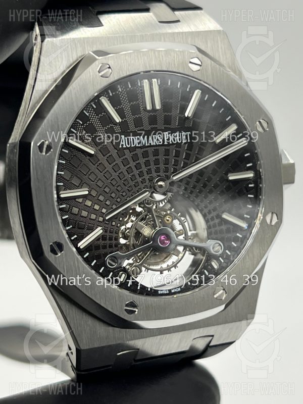 Товар Audemars Piguet Royal Oak Tourbillon 41mm 26522BC.OO.1220BC.01 Black Steel Фото 8 - Audemars Piguet Royal Oak Tourbillon 41mm 26522BC.OO.1220BC.01 Black Steel