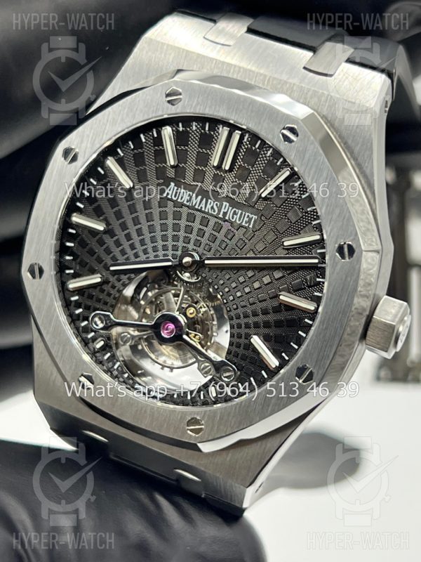 Товар Audemars Piguet Royal Oak Tourbillon 41mm 26522BC.OO.1220BC.01 Black Steel Фото 9 - Audemars Piguet Royal Oak Tourbillon 41mm 26522BC.OO.1220BC.01 Black Steel
