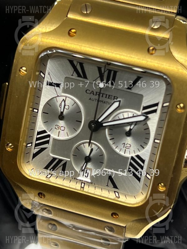 Фото 4 - Cartier Santos de Cartier 43mm Art 8675