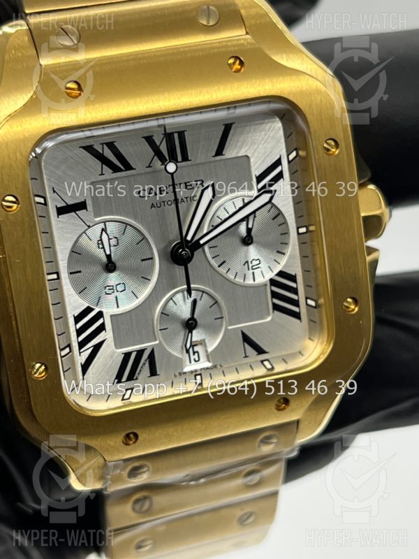 Фото 5 - Cartier Santos de Cartier 43mm Art 8675