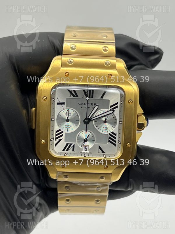 Фото 8 - Cartier Santos de Cartier 43mm Art 8675