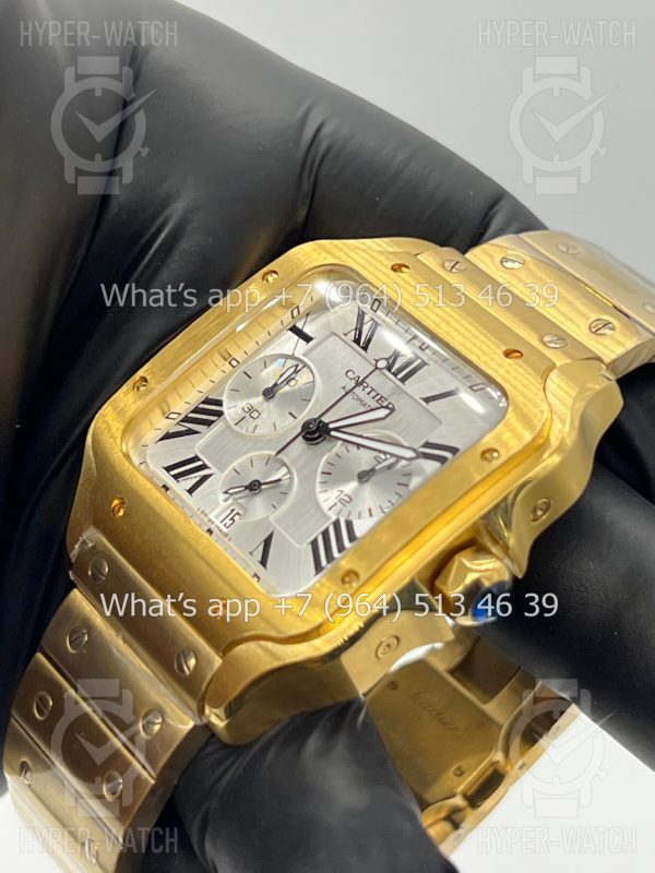Фото 9 - Cartier Santos de Cartier 43mm Art 8675