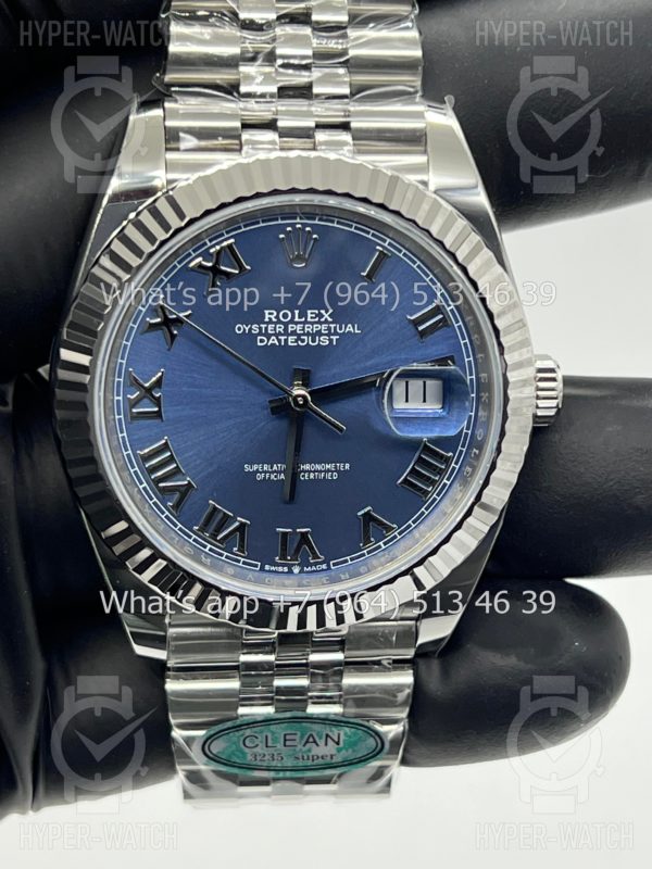 Товар Rolex DateJust 36mm 126234 Blue Art 8598 Фото 2 - Rolex DateJust 36mm 126234 Blue Art 8598