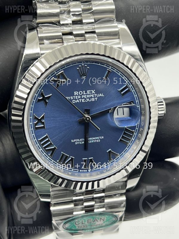 Товар Rolex DateJust 36mm 126234 Blue Art 8598 Фото 4 - Rolex DateJust 36mm 126234 Blue Art 8598