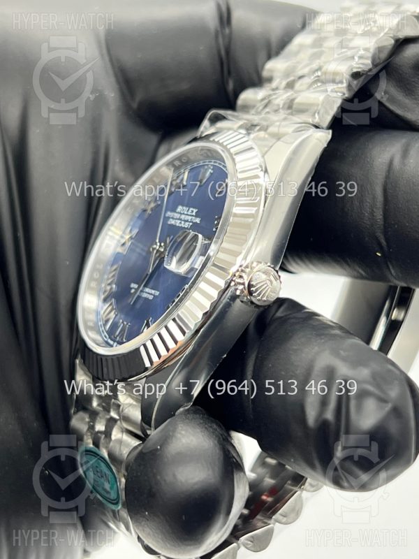 Товар Rolex DateJust 36mm 126234 Blue Art 8598 Фото 6 - Rolex DateJust 36mm 126234 Blue Art 8598