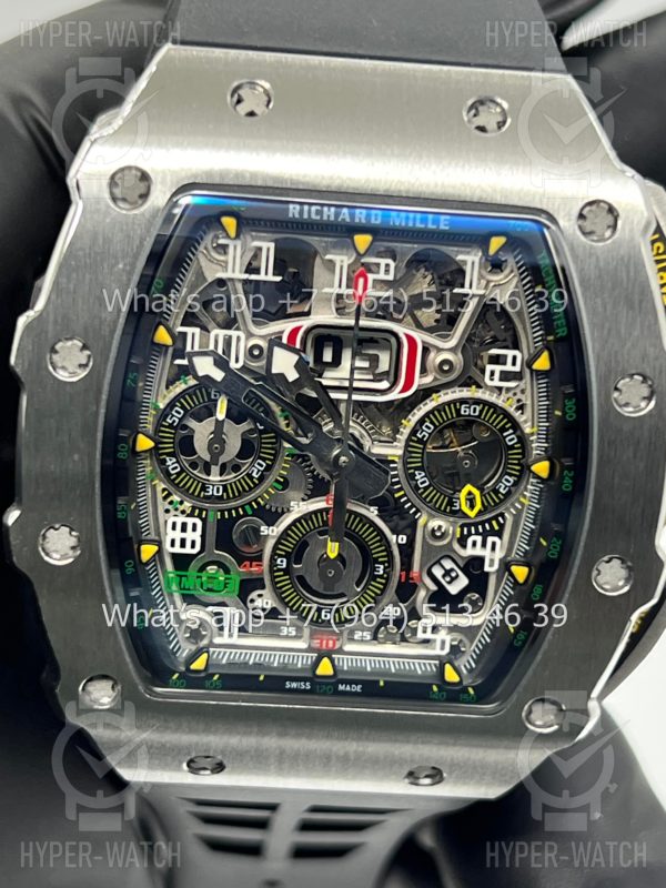 Фото 3 - Richard Mille RM 011-03 Steel Chronograph