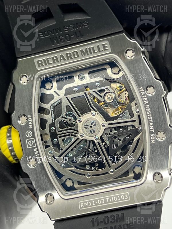 Фото 19 - Richard Mille RM 011-03 Steel Chronograph