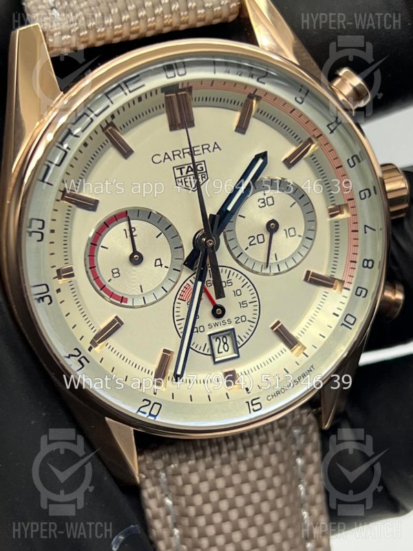 Фото 6 - Tag Heuer Carrera 42mm Porsche Art 8574