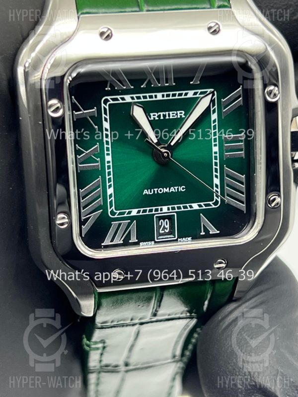 Фото 3 - Cartier Santos de Cartier 40mm Art 8656