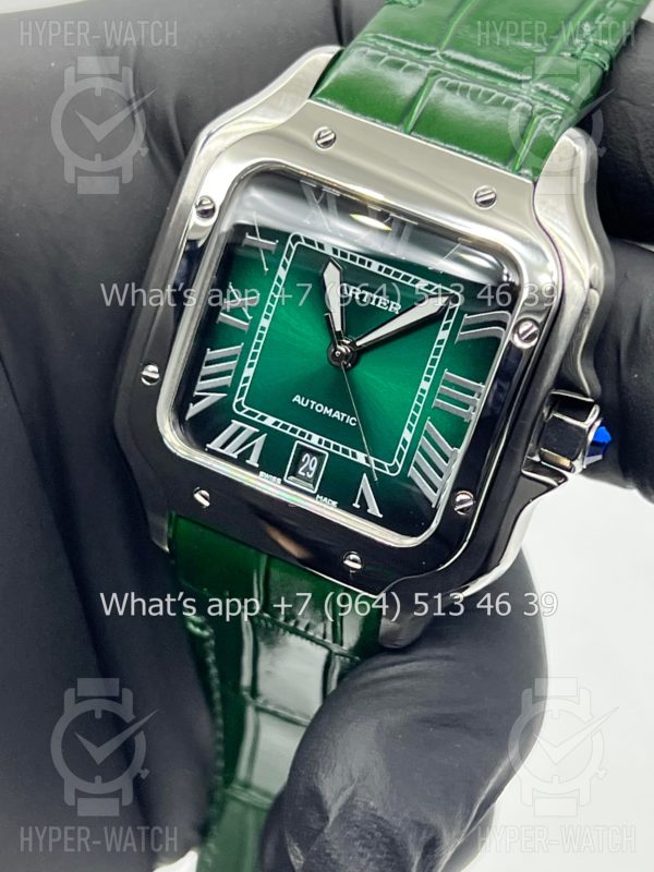 Фото 6 - Cartier Santos de Cartier 40mm Art 8656