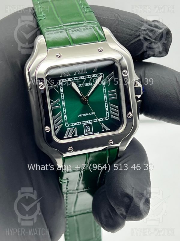 Фото 7 - Cartier Santos de Cartier 40mm Art 8656