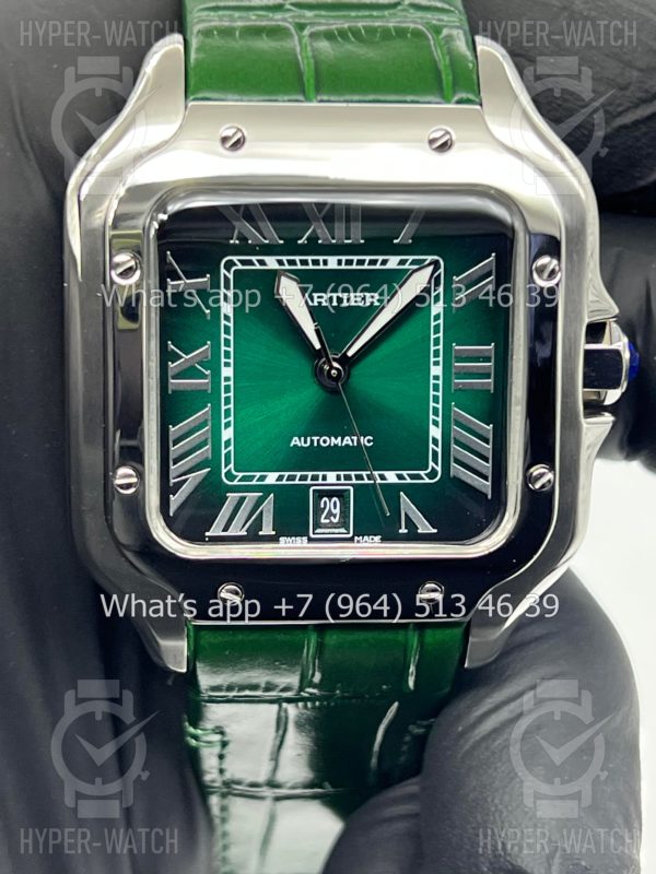 Фото 8 - Cartier Santos de Cartier 40mm Art 8656