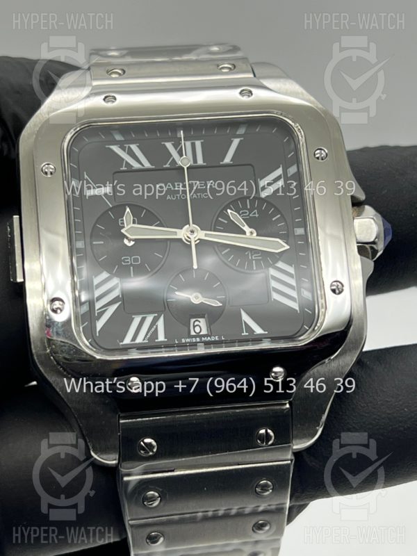 Фото 4 - Cartier Santos de Cartier 43mm Art 8672