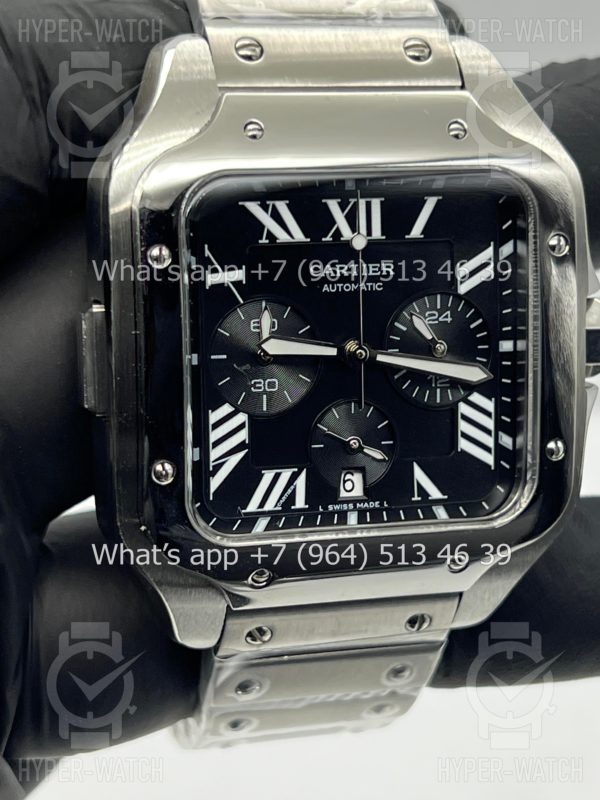 Фото 5 - Cartier Santos de Cartier 43mm Art 8672