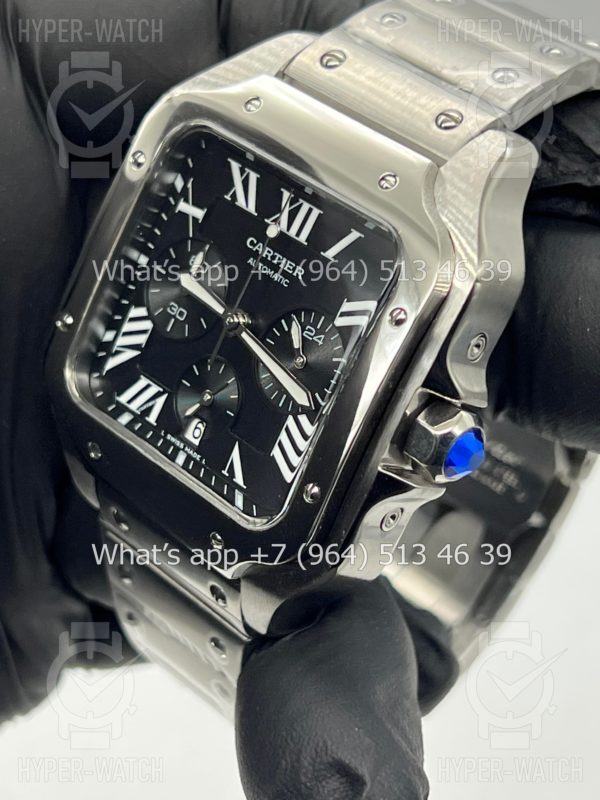 Фото 13 - Cartier Santos de Cartier 43mm Art 8672