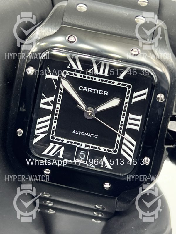 Фото 3 - Cartier Santos de Cartier 40mm Art 8657