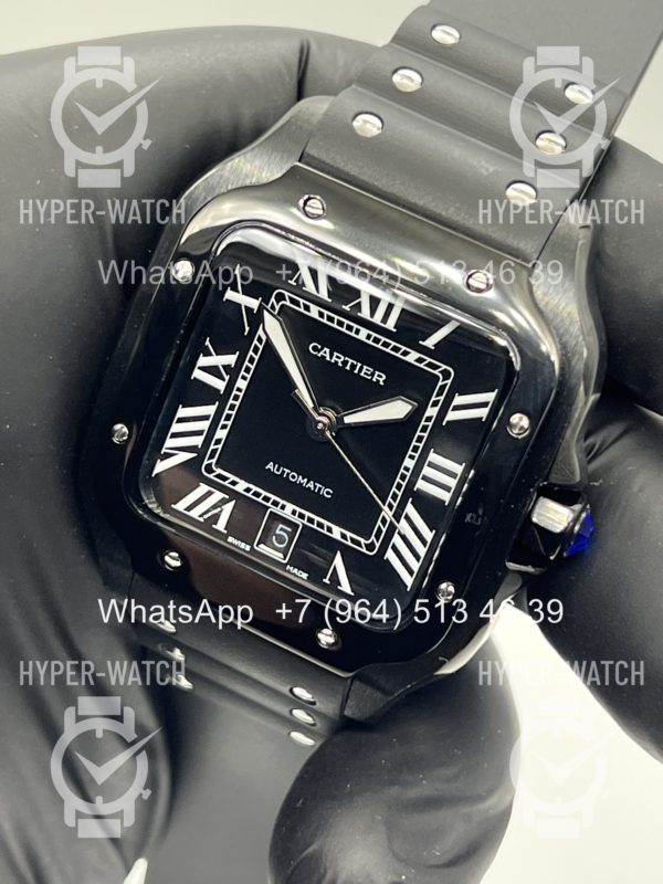 Фото 4 - Cartier Santos de Cartier 40mm Art 8657